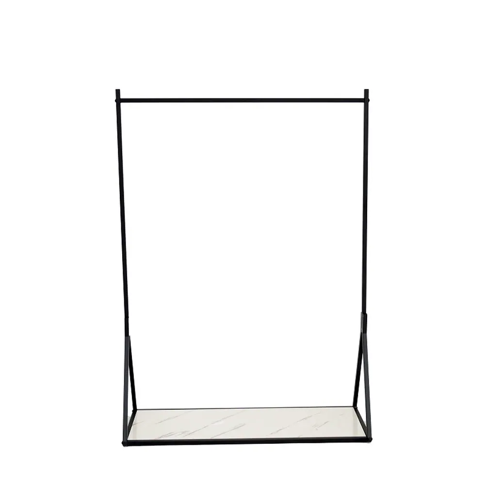 LT-0032/2 Вешало "Лофт" для одежды одноярусное с подиумом, цвет черный