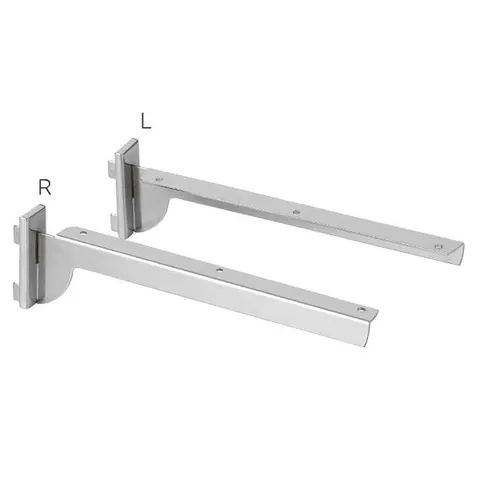 SL7101-DX-200(I002) Кронштейн под полку правый с двойным зацепом L=200мм для систем Canalina,Bazic