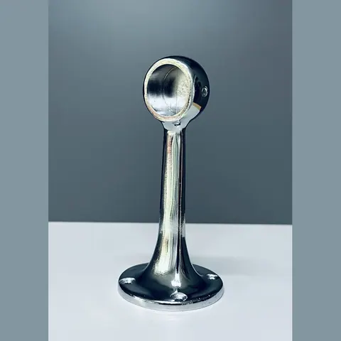 JOK-58A(Jr-65) Chrome Крепление трубы к плоскости, концевое