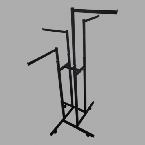 ТС-4(СТ-42-1) Вешало для одежды с 4-мя прямыми кронштейнами