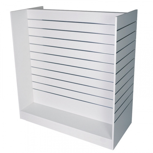 GH-1200 Гондола Н-образная, напольная (без вставок) 1240х604х1310 мм (МДФ/ЛДСП) шаг паза 100 мм