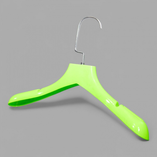 SS-K02 Вешалка-плечики пластиковая с металлическим крючком