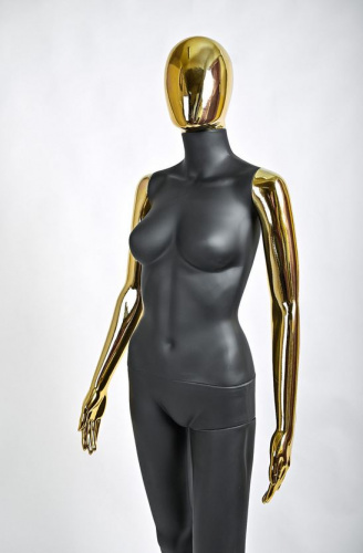 FGS-01RU.COMBINED Манекен женский матовый без лица (комбинированный)