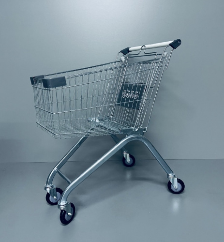 STE125-BX.Color Тележка "Европейка" покупательская 125 литров, с детским сидением