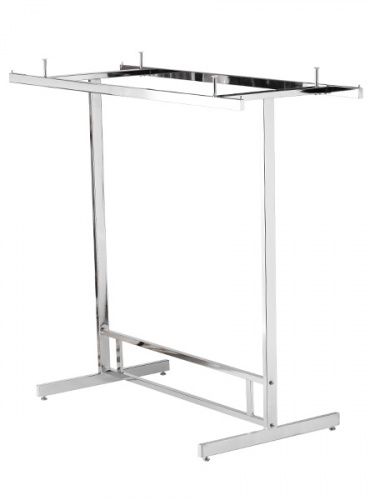 QT-225GL Стойка  из квадратного профиля со стеклом