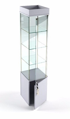 В-52 Витрина стеклянная малая 2000х450х450