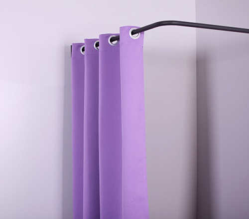 5М-РС(цвет) Кабина примерочная угловая без штор 1000*1000*325