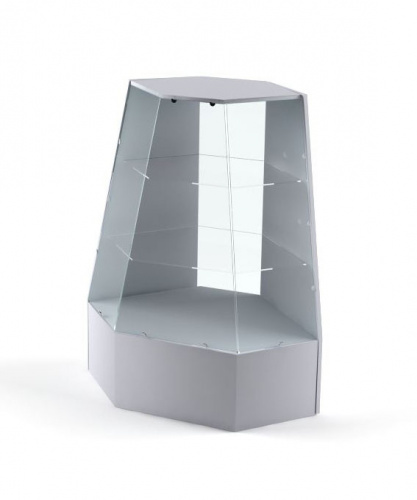 В-44 Витрина торговая угловая 