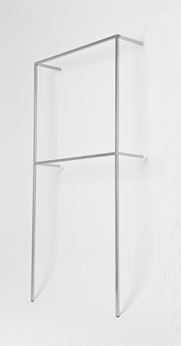 AST-11 Вешало для одежды пристенное двухуровневое,1200*2300*300 мм