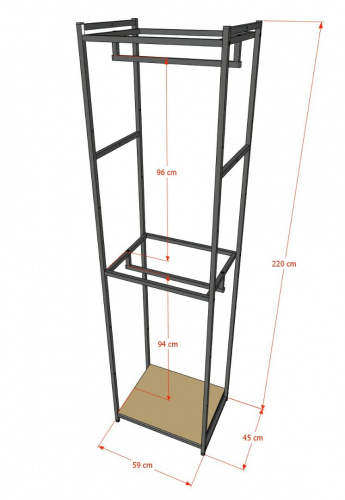 Стеллаж A2260-04