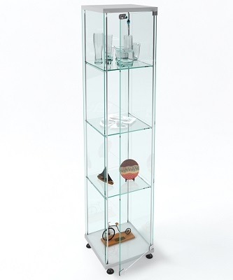 ВК-350 Витрина остекленная без подсветки 1630x350x350