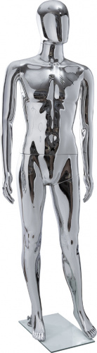 ME-2 gold/silver Манекен мужской глянцевый без лица 188/96/76/94