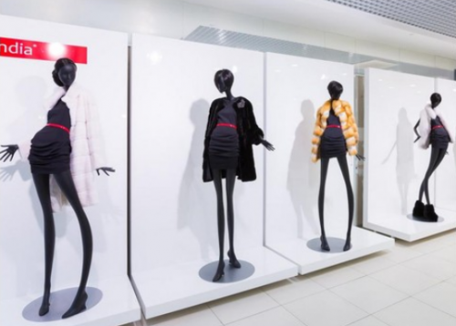 MON-4 Манекен женский абстрактный