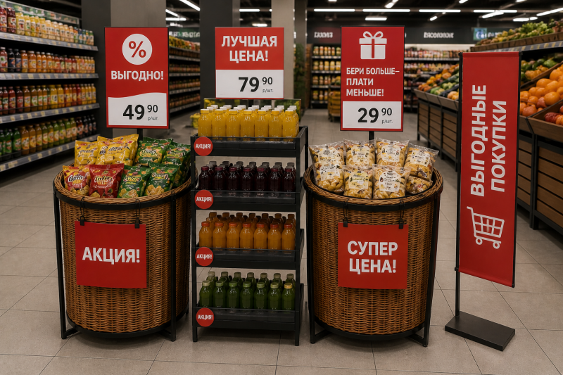 Дополнительное торговое оборудование: что это, зачем нужно и как выбрать