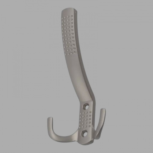 К-3 Крючок пристенный для одежды 3-х рожковый