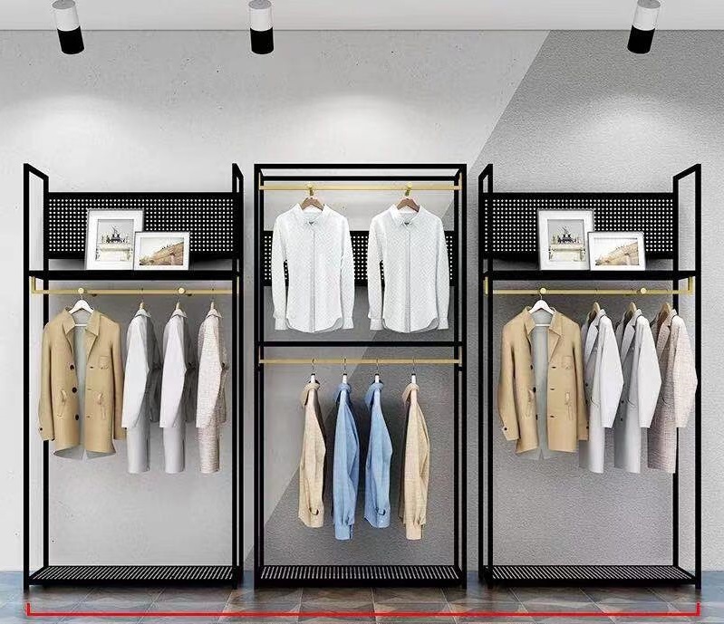 Вешала в организации торгового пространства