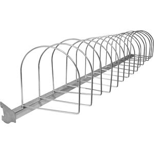 W-2246CA (GLS.007.DB.CH) Вешало прилегающее на 15 шапок L=1200 для систем Canalina, Bazic, Roto