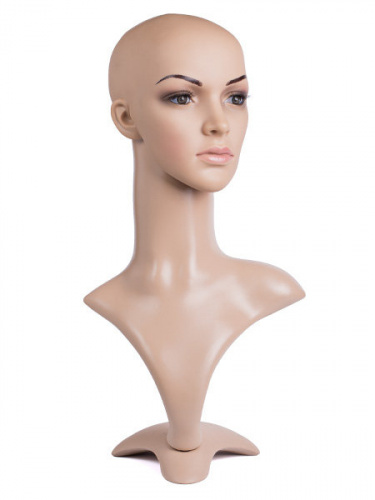 Манекен головы женский на подставке GMW10 S