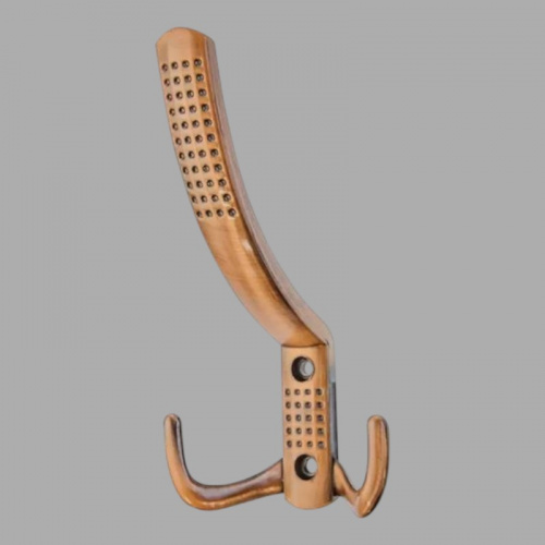 К-3 Крючок пристенный для одежды 3-х рожковый