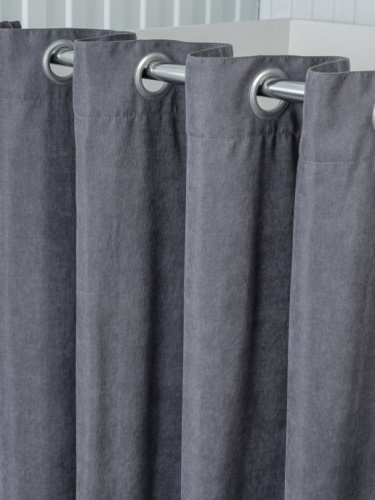 ШТОРА-2 Штора для примерочной на люверсах малая "Канвас" 1950х1420 мм