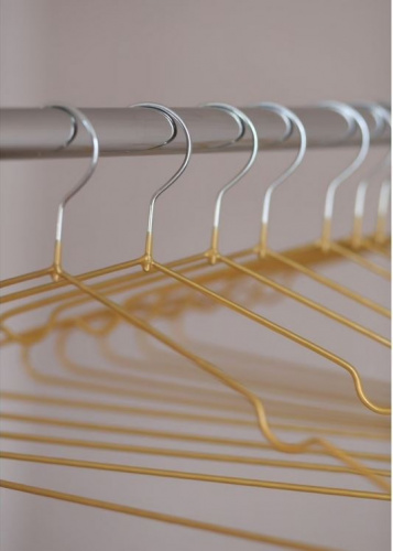 A-05-XL Вешалка-плечики для детской одежды в виниловой оболочке L-295 mm