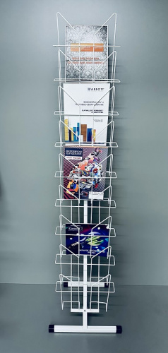 K010LB Стойка рекламная узкая