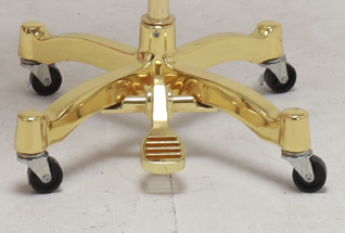 BT-7-22 Ножка металлическая на колесах для портного манекена