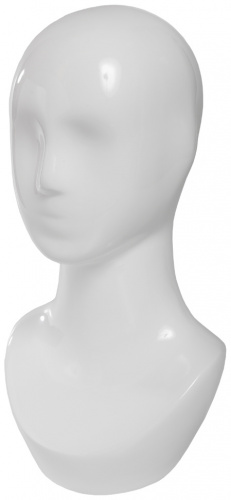 Голова женская белый глянец MTM-W-4 (white)