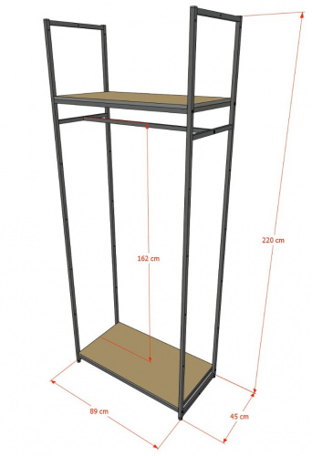 Стеллаж A2290-02