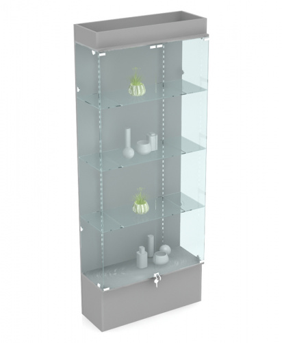 В-802 Витрина с перфорированными стойками, средняя, В-2000, Ш-800, Г-400 мм