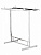 QT-225GL Стойка  из квадратного профиля со стеклом