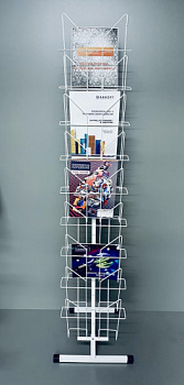 K010LB Стойка рекламная узкая