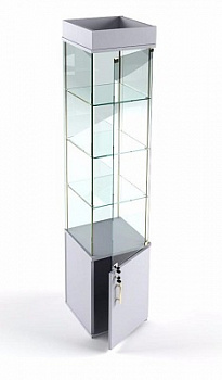 В-52 Витрина стеклянная малая 2000х450х450