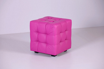 BN-008Л Пуфик "Люкс" для магазина (стеганый) 400х400х400 мм