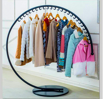 LT-0 Вешало "Лофт" полукруглое для одежды