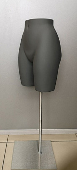 F09432 Манекен женское бедро, на подставке H=550-950 мм объем 90 см