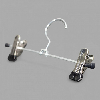 8868(8869) Вешалка металлическая с зажимами для брюк L=200 mm