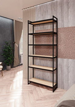 PORTA-A2009Ч Стеллаж лофт 