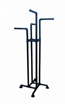 ВЛ-10 Вешало "Лофт" для одежды c 4-мя лучами