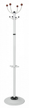 Квартет-3 Вешалка напольная на 4 крючка с подставкой для зонтов