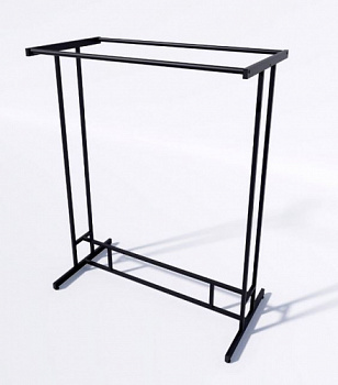 VU-0001NB.(ВЛ-0001) Вешало-Стойка напольная для одежды 1-но ярусная