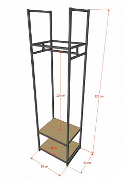 Стеллаж A2260-07