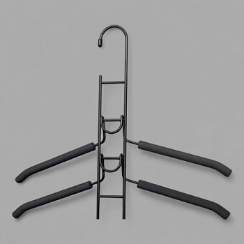 6488-5/H38-5 Вешалка в поролоновой оболочке 5-ти ярусная