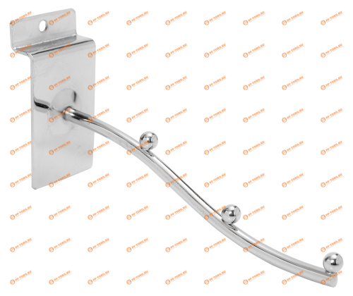 220133 Кронштейн на эп изогнутый с 3-мя шариками
