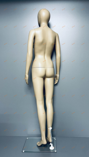 Манекен женский пластиковый, безликий (бюджетный) F-10/HC-1