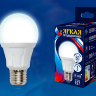 Лампа светодиодная, форма А, матовая. Серия Palazzo, холодный белый свет LED-A60 8W/NW/E27/FR PLP01WH Лампа светодиодная, форма А, матовая. Серия Palazzo, холодный белый свет LED-A60 8W/NW/E27/FR PLP01WH