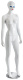 Манекен женский белый глянец,футуристический K-2-1+36 (white) Манекен женский белый глянец,футуристический K-2-1+36 (white)