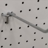 Крючок для перфорированных панелей, хром, 250 mm, d=5мм D005 Крючок для перфорированных панелей, хром, 250 mm, d=5мм D005
